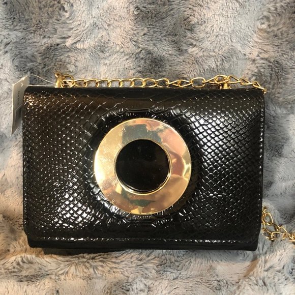 Unknown Handbags - Small Handbag Purse Bag with Chain Shoulder Strap